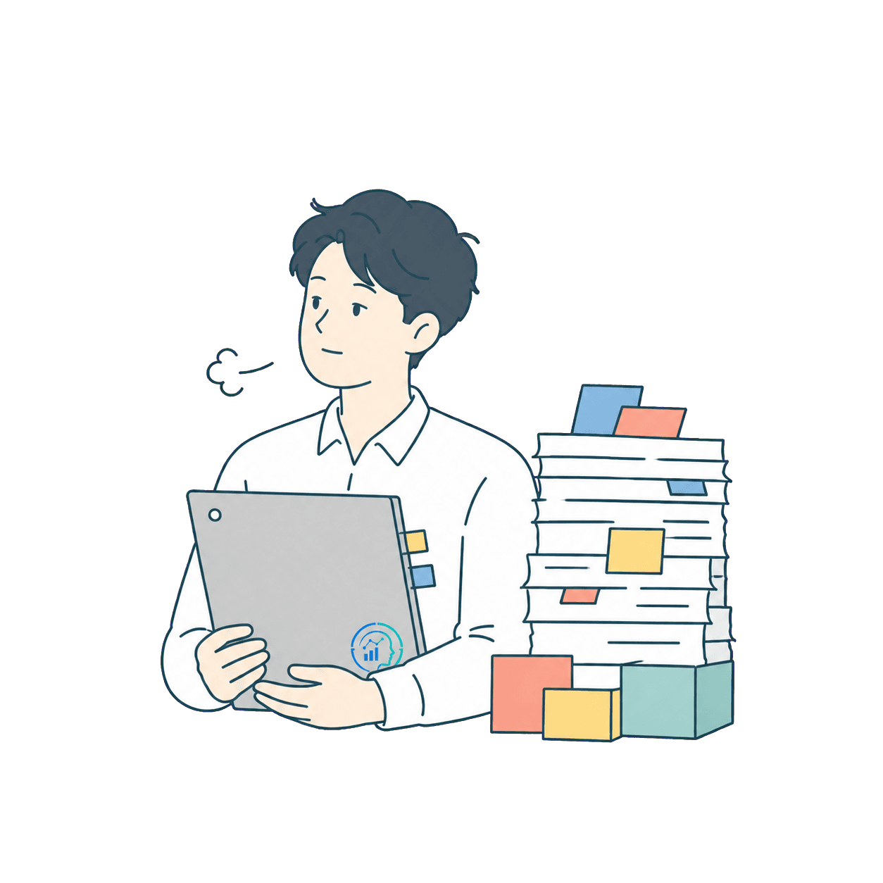 多くの業務を抱えながら落ち着いて見えるメンバー